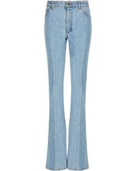 Balmain - Denim High-Waisted Jeans - Lyst