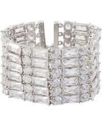 Self-Portrait - Crystal-Embellished Bracelet - Lyst