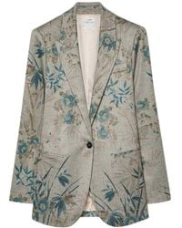 forte_forte - Long-Sleeve Blazer - Lyst