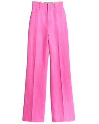 Jacquemus - Sauge High-Waisted Flared Pants - Lyst