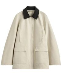 TOTEME - Collared Long-Sleeved Casual Jacket - Lyst