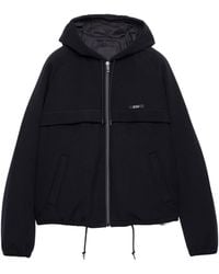 Prada - Zipped Hooded Jacket - Lyst