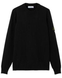 Stone Island - Long-Sleeve Crew-Neck Sweater - Lyst