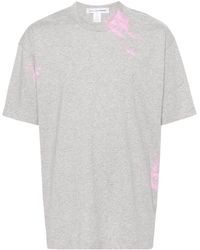 Comme des Garçons - Paint Splatter-Detail T-Shirt - Lyst