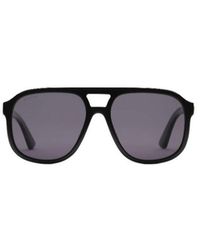 Gucci - Logo-Plaque Oversize-Frame Sunglasses - Lyst