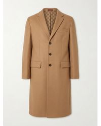 Gucci - Single-Breasted Double-Layer Wool Coat - Lyst