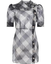 Alessandra Rich - Dress - Lyst