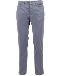 Jacob Cohen - Cropped Straight-Leg Trousers - Lyst