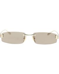 Balenciaga - Eyewear Rectangle Frame Sunglasses - Lyst
