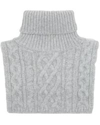 Maison Margiela - Cable-Knit Scarf - Lyst
