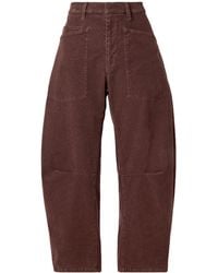 Nili Lotan - Shon Cotton-Blend Corduroy Tapered Pants - Lyst