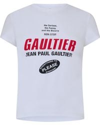 Jean Paul Gaultier - Crew Neck Short Sleeve Tee - Lyst