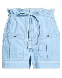 Isabel Marant - Lace-Up Bermuda Shorts - Lyst
