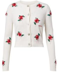 ShuShu/Tong - Long-Sleeved Knitted Cardigan - Lyst
