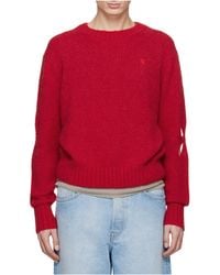STEFAN COOKE - Crew Neck Ripped Sweater - Lyst