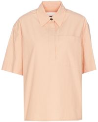 Jil Sander - Patch Pocket Poplin Shirt - Lyst