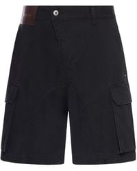 JW Anderson - Jw Anderson Twisted Patch Pocket Shorts - Lyst