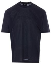 C.P. Company - Logo Printed Crewneck T-Shirt - Lyst