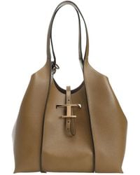 Tod's - T Timeless Small Shopping Bag - Lyst