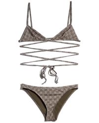 Gucci - Printed Stretch Jersey Bikini - Lyst