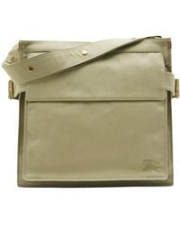 Burberry - Trench Logo Embroidered Tote Bag - Lyst