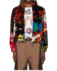 Chopova Lowena - Patchwork Fitted Fleece Jacket - Lyst