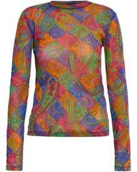 Etro - Long Sleeve Tops - Lyst