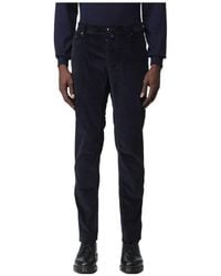 Jacob Cohen - Low-Rise Corduroy Trousers - Lyst