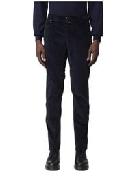 Jacob Cohen - Low-Rise Corduroy Trousers - Lyst