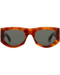 Gucci - Eyewear Irregular Frame Sunglasses - Lyst