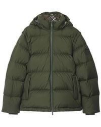 Burberry - Detachable Sleeve Puffer Jacket - Lyst