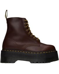 Dr. Martens - 1460 Pascal Max Platform Ankle Boots - Lyst