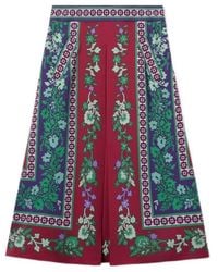 La DoubleJ - Santa Monica Floral Maxi Skirt - Lyst