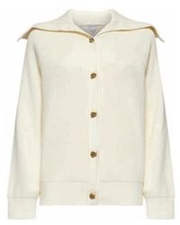 Bottega Veneta - Long Sleeved Knitted Cardigan - Lyst