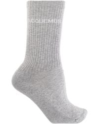 Jacquemus - Ribbed Crew Socks - Lyst