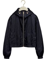 Dior - Zipped Cropped Jacket - Lyst