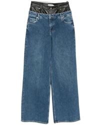 Jonathan Simkhai - Layered-Waistband Jeans - Lyst