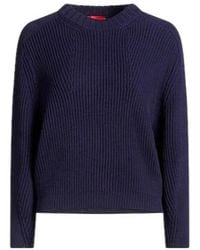 MAX&Co. - Crew Neck Long-Sleeve Knit Sweater - Lyst