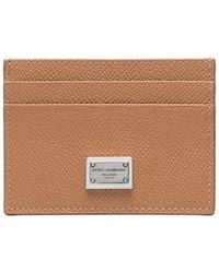 Dolce & Gabbana - Logo Plaque Cardholder - Lyst