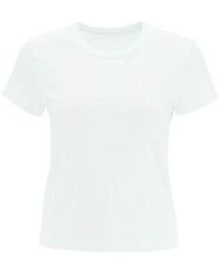 T By Alexander Wang - Crewneck Short-Sleeved T-Shirt - Lyst