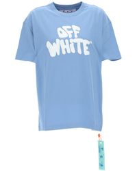 Off-White c/o Virgil Abloh - Logo Print T-Shirt - Lyst