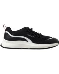 Bally - Logo Patch Lace-Up Sneakers - Lyst
