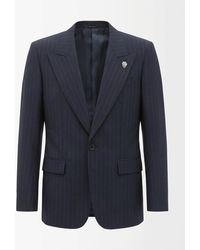 Gucci - Pinstripe Wool Jacket - Lyst
