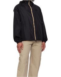 Burberry - Checker-Tape Nylon Hooded Jacket - Lyst