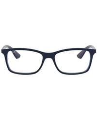 Ray-Ban - Rectangular Frame Glasses - Lyst