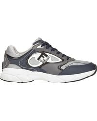 Fendi - Forward Lace-Up Sneakers - Lyst