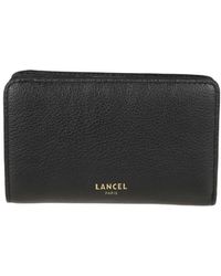 Lancel - Bcbg Logo-Print Leather Wallet - Lyst