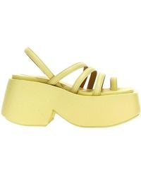 Marsèll - Marsèll Strappy Platform Sandals - Lyst
