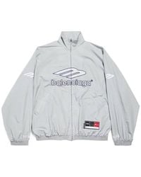 Balenciaga - Techno Cotton Track Jacket - Lyst