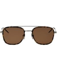 Thom Browne - Eyewear Aviator Frame Sunglasses - Lyst